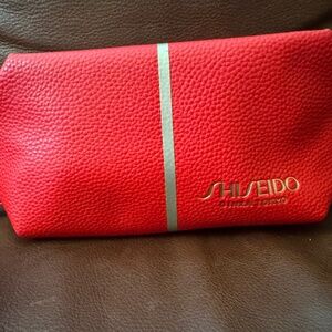 Shiseido Makeup Bag with Skincare Bundle